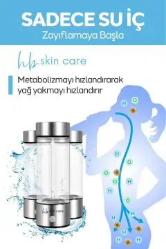 دستگاه آب هیدروژنی افزایش دهنده سطح هیدروژن آب سلامت زیبایی لاغری