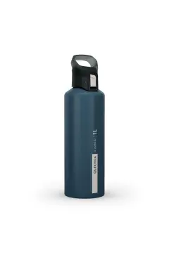 قمقمه آلومینیومی روزمره و ورزشی - ۱ لیتر - آبی - Mh500