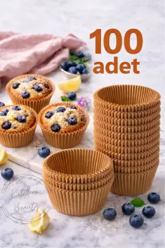 100 عدد کپسول کاغذی کک | کپسول مافین و کاپ کیک | قالب کاغذی کیک 100 عددی