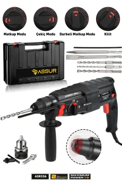 مته ضربه‌ای هیلتی با شیار فلزی حرفه‌ای 2-28mm