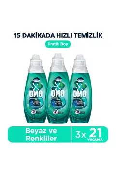 دترجنت مایع لباسشویی ضد بوی نامطبوع رنگی و سفید 840 میلی لیتر x3