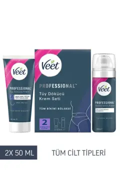 ست کرم موبر حرفه‌ای ناحیه بیکینی 50ml+50ml