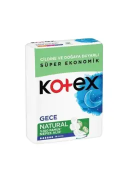 پد بهداشتی طبیعی شب 14 عددی x6 بسته