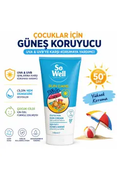 کرم ضد آفتاب کودکان SPF 50+ کمک به محافظت در برابر UVA و UVB 100 میلی لیتر