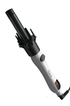 فر کننده مو اتوماتیک HRS-430 با قطر 32 میلیمتر - موج آبی - سفید