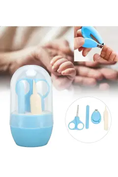 ست مراقبت از ناخن نوزاد در جعبه 0 ماه و بعد از آن آبی