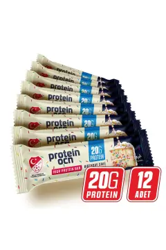 بار پروتئینی - طعم کیک تولد - 50 گرم X 12 عدد