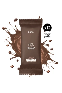 بار پروتئینی بالا - براونی شکلاتی 12 عددی x 60 گرم