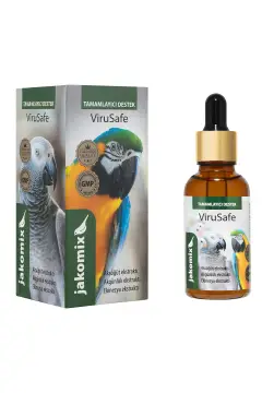 ویتامین مایع پرندگان و طوطی‌ها با ترکیبات گیاهی Virusafe به حجم 30 میلی‌لیتر