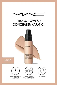 کانسیلر زیر چشم با ماندگاری 15 ساعته و پوشش متوسط - پرو لانگ ویر Nw20 - 9ml