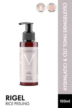 ماسک صورت پیلینگ با عصاره برنج ریگل روشن کننده و متعادل کننده 100ml ویویور