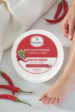 ژل سلولیت 175ml - ژل ماساژ با اثر سفت کننده فلفل قرمز و فلفل تند