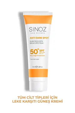 کرم ضد آفتاب با SPF50+ و محافظت بالا در برابر لک برای تمام پوست‌ها 50 میلی‌لیتر