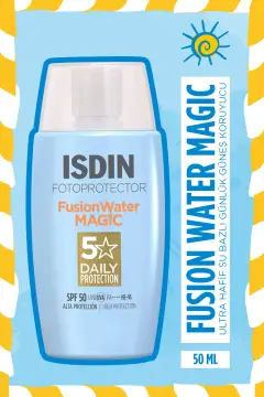 کرم ضد آفتاب فتوپروتکتور فیوژن واتر مجیک SPF50 حجم 50 میلی لیتر - پایه آب و بدون اثر