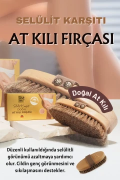 فرچه طبیعی موی اسب ضد سلولیت