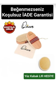 فرچه سلولیت موی اسب ۱۰۰% طبیعی (کیسه نگهداری هدیه)