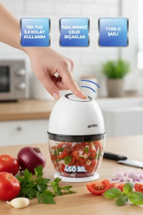 راندو شارژی بی‌سیم SHB-7503 – با تیغه‌های استیل ضد زنگ