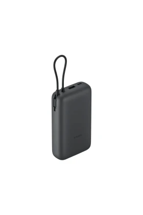 پاوربانک 20000mAh (کابل یکپارچه) خاکستری روشن