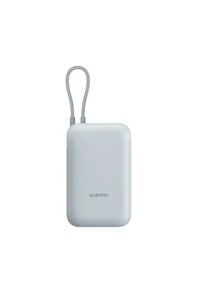 پاوربانک با کابل یکپارچه 10000mAh 22.5W BHR9073GL - آبی یخی