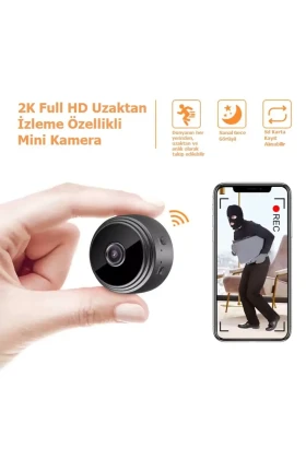 دوربین مینی 4K با قابلیت مشاهده از راه دور Full HD