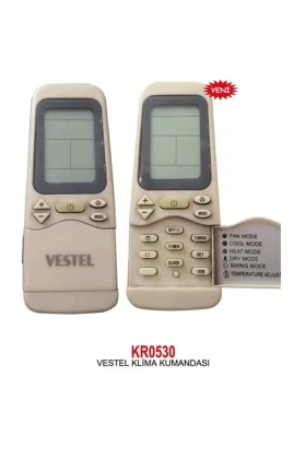 کنترل از راه دور کولر گازی وستل KR0530
