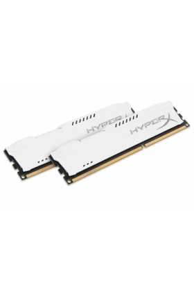 رم کینگستون هایپر ایکس سفید 16 گیگابایت (2x8 گیگابایت) 1600MHz DDR3 (HX316C10FWK2/16) با DDR4 سازگار نیست