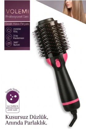 سشوار حرفه‌ای 2200 وات با قابلیت باددهی و حالت‌دهی مو مدل V-0167
