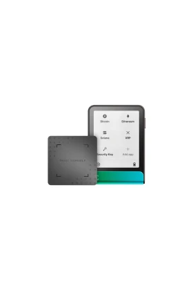کیف پول سخت‌افزاری کریپتو رنگ سبز مسی + کلید بازیابی - کیف پول سرد