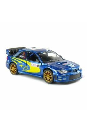 مدل ماشین 2007 سوبارو Wrc رالی آبی متال 1/36