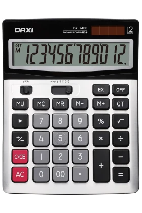 محاسبه‌گر بزرگ 12 رقمی DX-7400