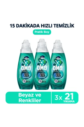 دترجنت مایع لباسشویی ضد بوی نامطبوع رنگی و سفید 840 میلی لیتر x3