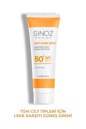 کرم ضد آفتاب با SPF50+ و محافظت بالا در برابر لک برای تمام پوست‌ها 50 میلی‌لیتر
