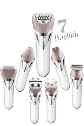 اپیلاتور دیجیتال شارژی سوپر لوکس با 7 سری جولونا
