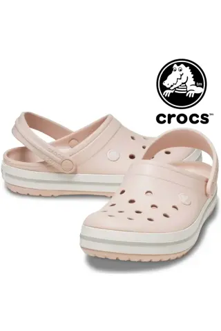 دمپایی پزشکی و پرستاری کروکس مدل Crocband 11016 با طراحی ارگونومیک یونیسکس - رنگ پودری