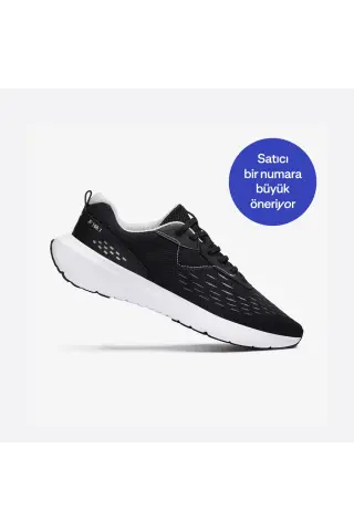 کفش دویدن مردانه کالنجی - سیاه/طوسی - Jogflow 100.1