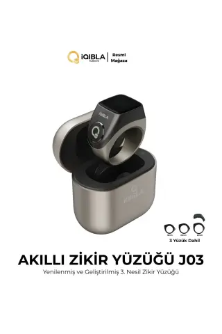 حلقه هوشمند J03 Pro حلقه ذکر تیتانیوم رنگ خاکستری