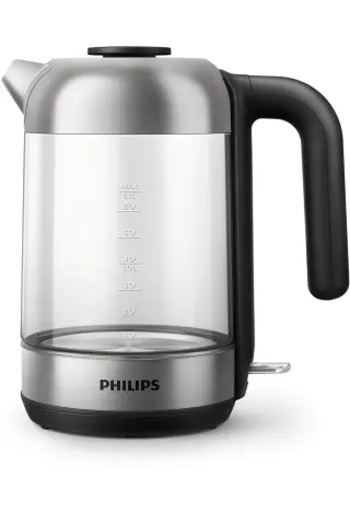 مدل 5000، 2200 وات، کتری آب شیشه‌ای، دارای ویژگی خاموشی خودکار، HD9339/80