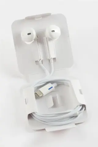 هدفون میکروفون دار Type C - سفید