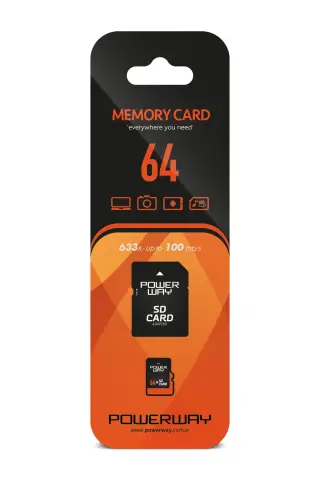 کارت حافظه 64 گیگابایت با آداپتور