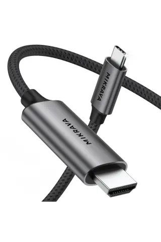 کابل USB C به HDMI (4K@60Hz, 1080P@165Hz) HDR HDCP نوع-C به HDMI 2.0 - 1 متر