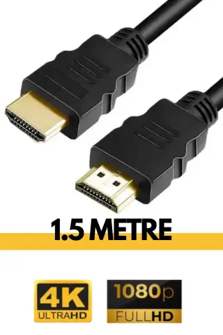 کابل HDMI 4K Ultra HD 1.5 متر با سرعت بالا HI-Speed 3.0 دو لایه کلاس 1 بافته شده