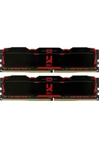 رم دسکتاپ Goodram IRDM X IR-X3200D464L16SA/16GDC 16GB (2x8GB) DDR4 3200MHz CL16