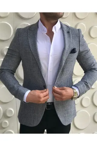 کت تک مردانه باریک ایتالیایی