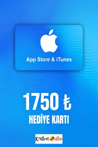 کارت هدیه 1750 TL اپ استور - آیتونز