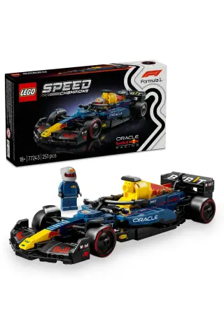 لگو مدل ساخت ماشین مسابقه ای فرمول ۱ Speed Champions Oracle Red Bull Racing RB۲۰ لگو ۷۷۲۴۳ - مناسب برای ۱۸ سال به بالا (۲۵۱ قطعه)