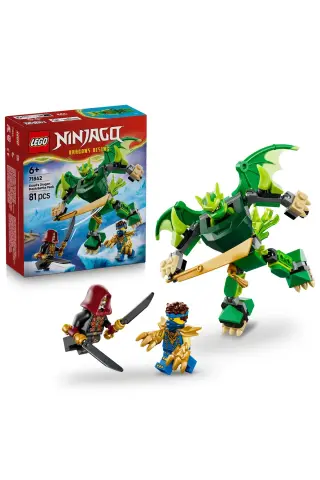 لگو پکیج جنگی ربات اژدهای لوید از سری NINJAGO لگو ۷۱۸۶۲ - مجموعه ساخت اسباب بازی برای ۶ سال به بالا (۸۱ قطعه)