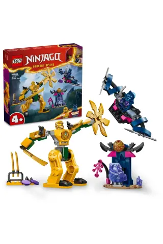 لگو ربات جنگی آریِن NINJAGO لگو ۷۱۸۰۴ - برای کودکان ۴ سال به بالا (۱۰۴ قطعه)