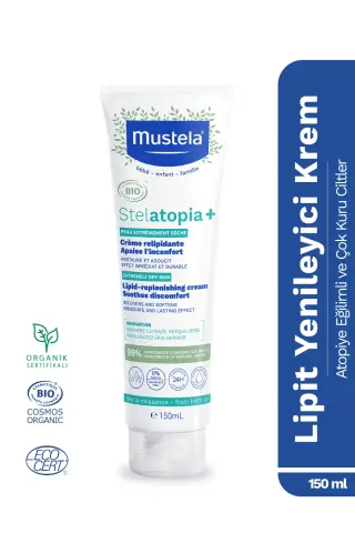 کرم تسکین‌دهنده استلاتوپیا برای پوست آتوپیک و خیلی خشک 150ml