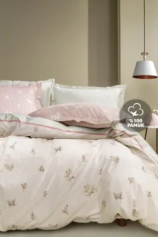 ست روتختی دو نفره تنى - بژ