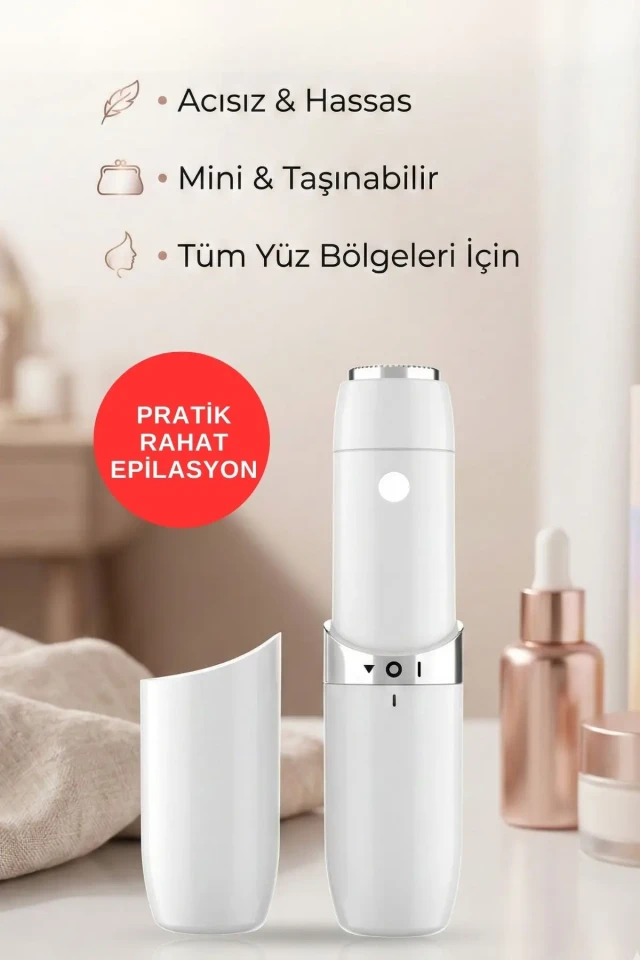 دستگاه اپیلاسیون موهای صورت زنانه مینی